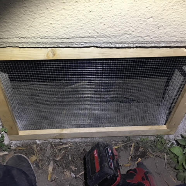 Crawlspace cleanup and sanitation service